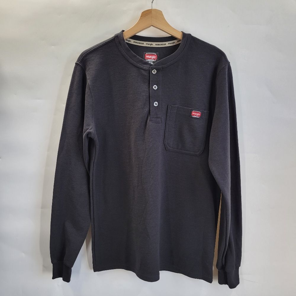 Wrangler Mens Long-Sleeve Shirt Size Small